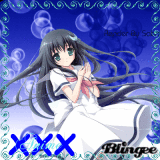 Blue Anime Girl