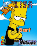lisa et bart simpsons