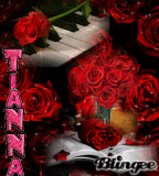 Tianna in roses