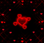 Red Love Hearts Red Love Hearts