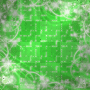 Deco_Butterfly_Glitter_Weave BG~Green