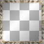 RAMCIA  FRAME TRANSPARENT BORDER GOLD