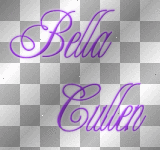 Bella_Cullen Name_Champagne text~Purple