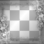 Frame vintage flowers