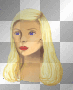 girl yellow hair