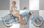 MELBA WOMAN EN MOTO