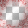 Deco_Glitter_Roses Frame~Red