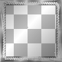 RAMCIA FRAME GLITTER  BORDER WINTER SILVER