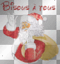 deco père noel bisous -c