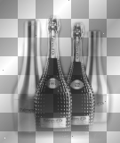 Deco silver black