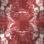 Animated background red hearts 