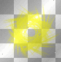 Yellow png transparent deco frame border background light