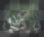 girl and kittens
