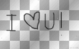Deco - I ♥ u!~silver&red :)