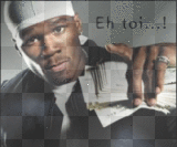 ➸♥ (bj) animated 50 Cent "Lâche des Com's"