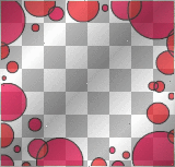 °°bubbles frame°°/pink/red
