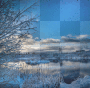 Winter Landscape Background Winter Landscape Background