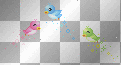 ➸♥ (Bj) Garland "Funny Birds"