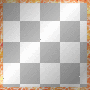 Frame deco glitter ORANGE