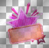 Nenaio Png Transparent Shining star vector stars deco frame border vectors glitter white pink purple red violet orange