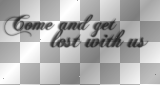 Come and get lost with us (I'll Reach You by Delain black transparent quote) [nermai]