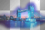 landscape bridge city water light blue landscape bridge city water light blue