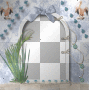 Nenaio Png Transparent Square Frame Deco Border Background Easter boy baby blue pink green