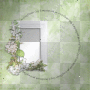 Nenaio Png Transparent Spring Frame Deco Border Background vintage floral flower flowers white green black