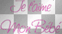 (bj) "je t'aime mon bébé" message d'amour ;)