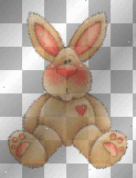 Kerstie: Bunny with wiggle Ears