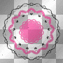 circle pink rosa  negro sakura_12.