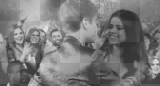 justin bieber and selena gomez.