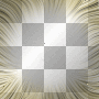 Abstract Spiral Frame~Gold~KCF