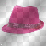 pink hat
