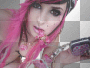 Audrey Kitching emo scene girl PNG