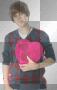 Justin Bieber-Valentine´s Day red pink-By:traviiezciitha