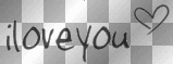 i love you ♥ Letter  by 12ƒ