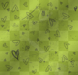 ツFlashy Rainbow Heart Glitter Background
