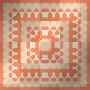 background kaleidoscope Hintergrund frame rahmen blauefee1976 animated Abstrakt Abstract deco orange white weiss