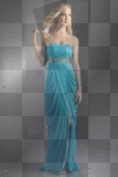 vestito azzurro