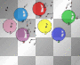 ❤musical notes dance balloons birthday/²u