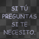 si tu preguntas