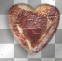 Heart brown Heart brown