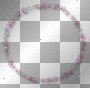 Deco circle frame