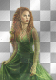 Lady in Green { fanatsy woman. AUTUMN/SPRING. © Stars1994