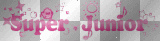 letras super junior-pink deco k-pop