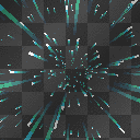 rays blue starry black glitter fill background.²u