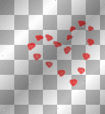red black grey dotes lines