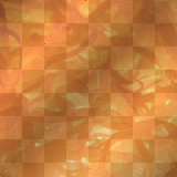 orange background