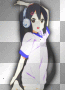 {K-ON!} Azusa Nakano *Azu-Nyan* [Black Neon] ~XOXOAMI